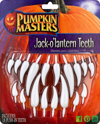 Pm Jack O Lantern Teeth - EA - Image 2