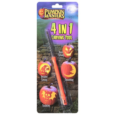 Pumpkin Masters 4 In 1 Carving Tool - Each - Image 1