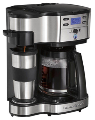 Hamilton Beach Black Coffee Maker 12 Cup Capacity - Each - Image 1