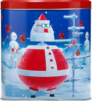 Sig Robot Christmas Popcrn Tin - 21 OZ - Image 2