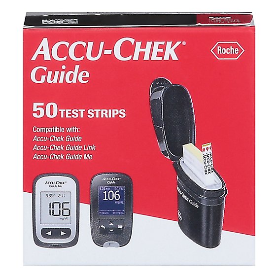 Accu Check Test Strips - 50 CT