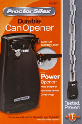 Proctor Silex Can Opener Black - EA - Image 2