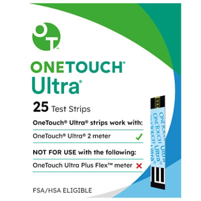 Onetouch Ultra Test Strips Blue - 25 CT - Image 3