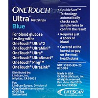 Onetouch Ultra Test Strips Blue - 25 CT - Image 3