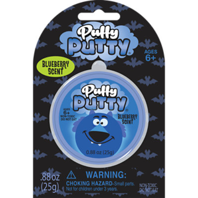 Mel Bear Blueberry Puffy Putty - EA - tomthumb