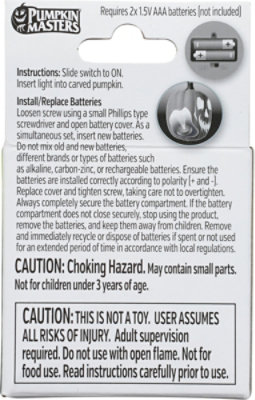 Pm 2pk Flicker Pumpkin Lights - EA - Image 3