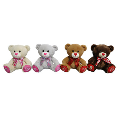 Signature Select 10.5 Inch Heart Nose Bear Colors May Vary - Each - Image 1