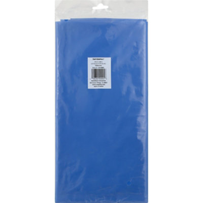 Northwest Enterprises Blue Plastic Tablecover - Each - Image 3