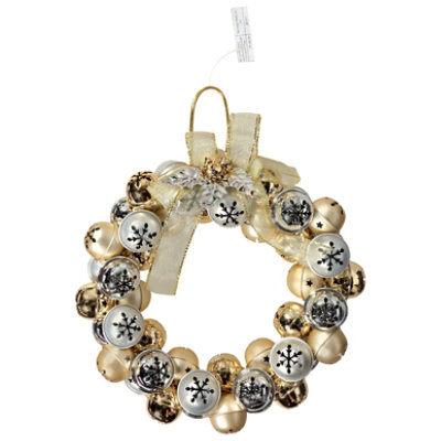 Signature SELECT 10 Inch Jingle Bell Wreath - Each - Image 2