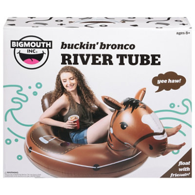 Bigmouth Inc. Buckin Bronch River Tube - Each - shaws