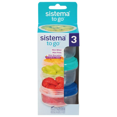 Sistema Mini Bites To Go - 3 PK - Image 3