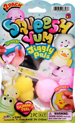 Toy 2pk Jiggly Yum - EA - Image 2