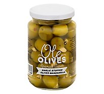 Ole Olives Garlic Stuffed Olives - 12.35 OZ
