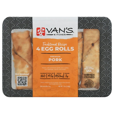 Van Pork Egg Rolls With Sweet & Sour Sauce - 4 Count - 13.75 OZ - Image 3