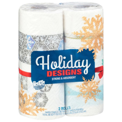 Paper Towels, 1 Roll, 88 Sheets, 2-Ply 