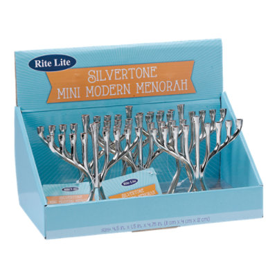 Shu Mini Modern Menorah - EA - Image 1