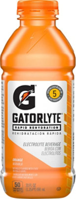 Gatorade Gatorlyte Rapid Rehydration Electrolyte Beverage Orange Naturally Flavored - 20 FZ - Image 6