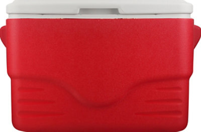 Molded Handled Cooler Red 36 Quart - EA - Image 4