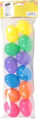 Signature SELECT Seasons 2.5 Inch Bright Color Easter Eggs 12 Count - Each - Image 4