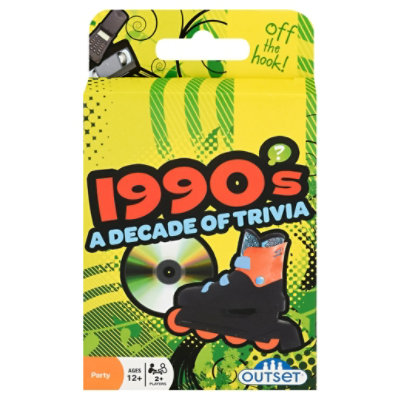 Outset Trivia 90's Card Game - 1 EA - Image 3