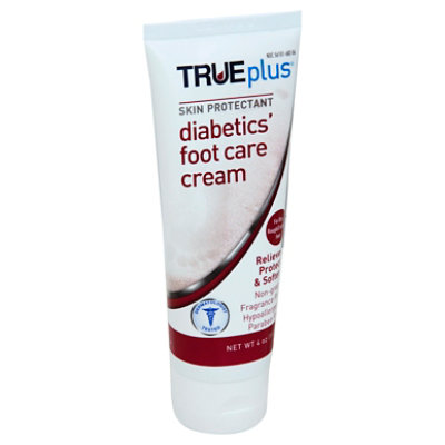 Trueplus Diabetics Foot Care Cream 4 OZ albertsons
