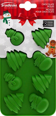 Trudeau Choc Mold Snowman&tree - 1 EA - Image 2