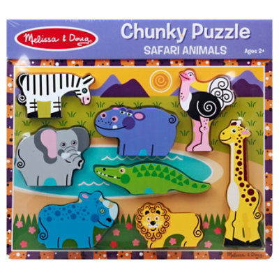 Safari Chunky Puzzle - EA - Image 1