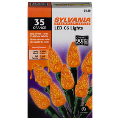 Inl 35ct Orange Led C6 Bulb St - EA - Image 3