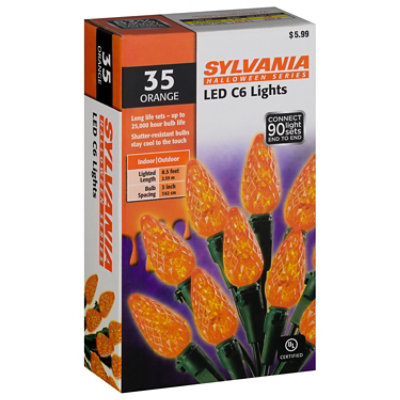 Inl 35ct Orange Led C6 Bulb St - EA - Image 1