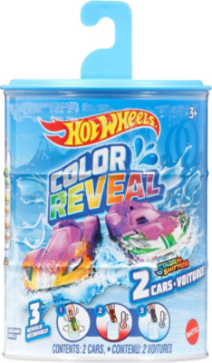 Mat Hot Wheel Clr Reveal Cars - 2 CT - Image 2