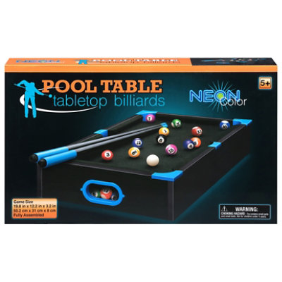 PMT Holdings Pool Table Tabletop Billiards Game - Each - Image 1