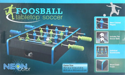 Pmt Neon Foosball Tbletop Game - EA - Image 4