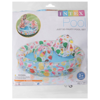 Intex Ice Cream Pool Set Includes Pool Swim Ring And Beach Ball 1 Count - Each - Image 3