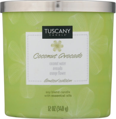 Tuscany Candle Coconut Avocado - 12OZ - Image 2