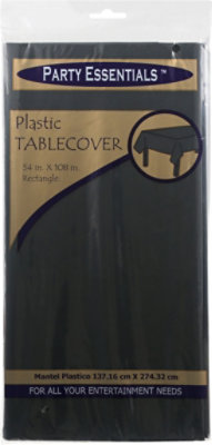 Black Table Cover 54 X 108 - EA - Image 2