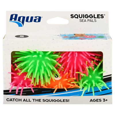 Aqua Leisure 5 Pack Squiggles Sea Pals Dive Toys 1 Count - Each