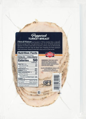 Dietz & Watson Peppered Turkey Breast Ps - 7 OZ - Image 7