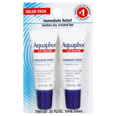 Aquaphor Lip Duo Pk Immed Rpr .7 Floz - 0.7 FZ - Image 3