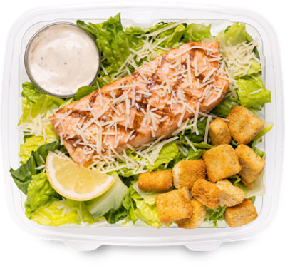 Ready Meals Salmon Caesar Salad - EA - Image 1