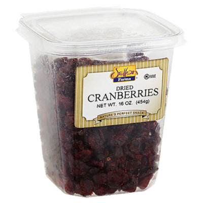 Settn Frm Cranberries Dried - 1 Lb - Image 1