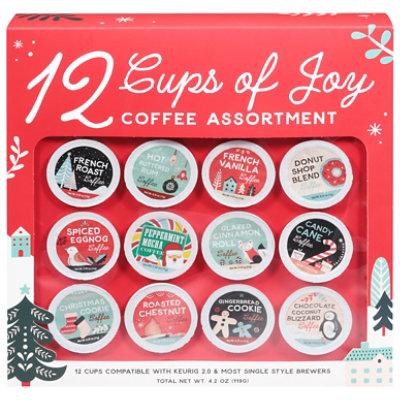 Marketplace Brands 12 Coffees of Christmas K Cups - Each - Image 1