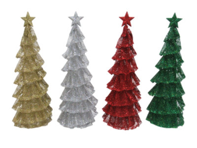 Signature SELECT 15 Inches Glitter Mesh Tree - Each - Image 1