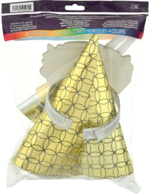 Let's Celebrate Party Kit for 4 1 Count - Each - Image 4