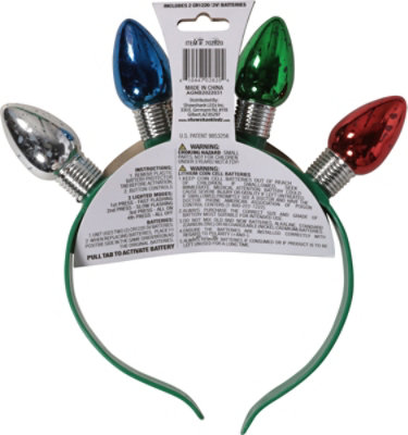 Shawshank LEDz Light Up Speckled Big Bulb Headband - Each - Image 3