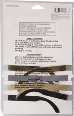 Signature Select Deluxe Paper Glasses Happy New Year - 4 Count - Image 3