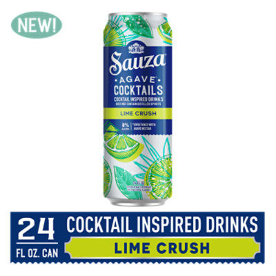 Sauza Agave Cocktails Lime Crush In A Can - 24 FZ - albertsons