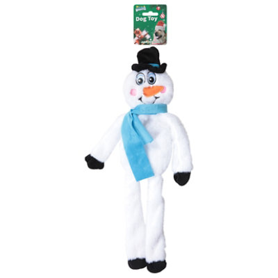 Soleil Pets Worldol Crnkl Snowman Santa Dog Toy - Each - Image 2
