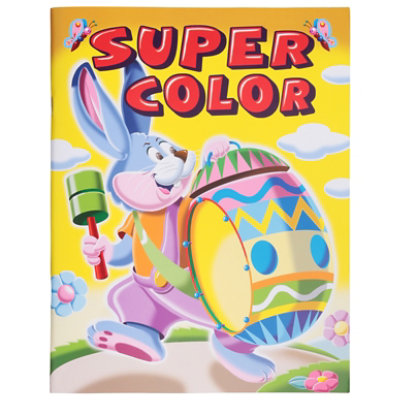 AM Productions Super Color Easter Coloring Book - Each - Image 2
