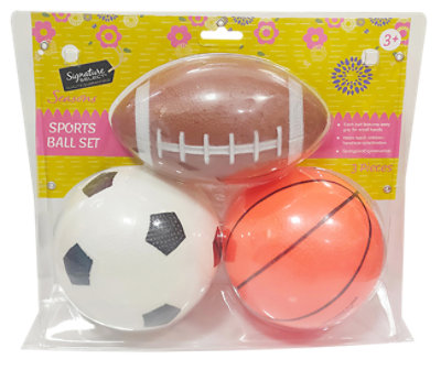 Signature SELECT Sports Ball Set - 3 Count - Image 1