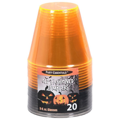 Party Essentials 9 Oz Old Fashioned Tumblers – 20 Count - Image 1